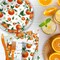 Little Cutie Baby Shower Decorations Tableware Serves 24(Orange)
